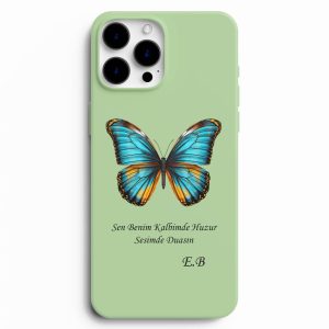 Kelebek Tasarımlı Telefon Kılıfı