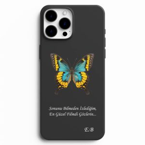 Kelebek Tasarımlı Telefon Kılıfı