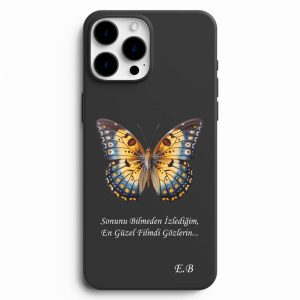 Kelebek Tasarımlı Telefon Kılıfı