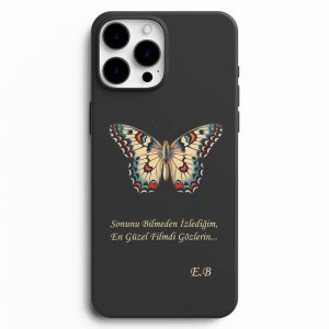 Kelebek Tasarımlı Telefon Kılıfı