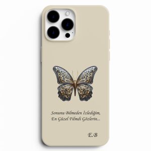 Kelebek Tasarımlı Telefon Kılıfı