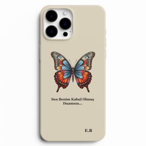 Kelebek Tasarımlı Telefon Kılıfı