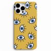 mavi goz desenli telefon kilif