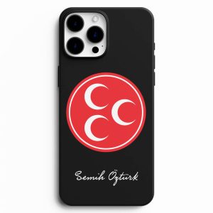 Milliyetçi Hareket Partisi Logosu İsme Özel Telefon Kılıfı