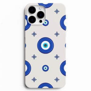 Nazar Boncuğu Desenli Telefon Kılıfı