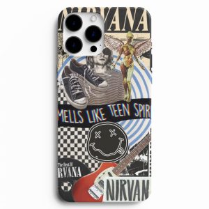 Nirvana Baskılı Retro Tasarım Telefon Kılıfı
