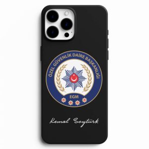 Özel Güvenlik Daire Başkanlığı Logosu İsme Özel Telefon Kılıfı