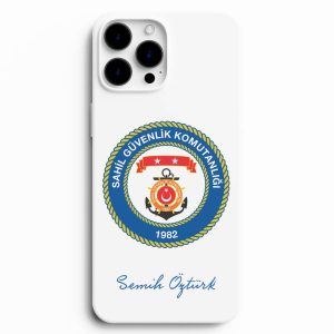 Sahil Güvenlik Komutanlığı Özel Tasarım Telefon Kılıfı