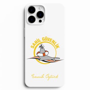 Sahil Güvenlik Logo Tasarımlı Telefon Kılıfı