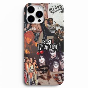Sex Pistols Collage Tasarım Telefon Kılıfı