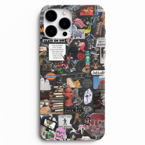 Skate Or Die Baskılı Telefon Kılıfı