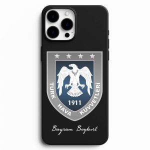 Türk Hava Kuvvetleri Logosu İsme Özel Telefon Kılıfı
