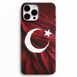 Bayrak Ay Yıldız Tasarımlı Telefon Kabı