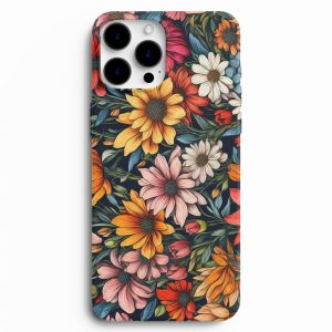 Çiçekli Telefon Kılıfı