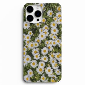 Papatya Desenli Silikon Telefon Kılıfı