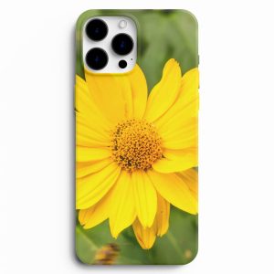 Sarı Çiçek Tasarımlı Telefon Kılıfı