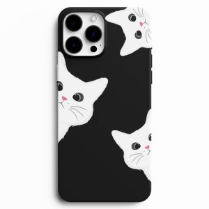 3 Kedi Resimli Telefon Kılıfı