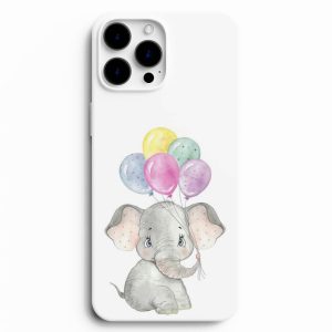 Balon Ve Fil Resimli Telefon Kılıfı