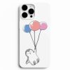 balon ve ucan penguen tasarimli telefon kilifi