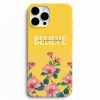 believe in your self baskili telefon kilifi