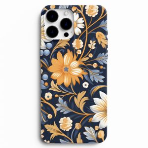Çiçek Desenli Telefon Kılıfı Baskı