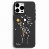 flow with your phases desenli telefon kilifi