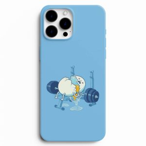Halterci Yumurta Tasarımlı Telefon Kılıfı