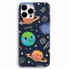 jupiter ve dunya desenli telefon kilifi baskisi
