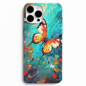 Kelebek Tasarımlı Art Telefon Kılıfı