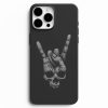 metal ve rock muzigi selami tasarimli telefon kilifi