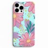 pembe cicek desenli telefon kilifi