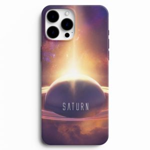 Satürn Baskılı Telefon Kılıfı