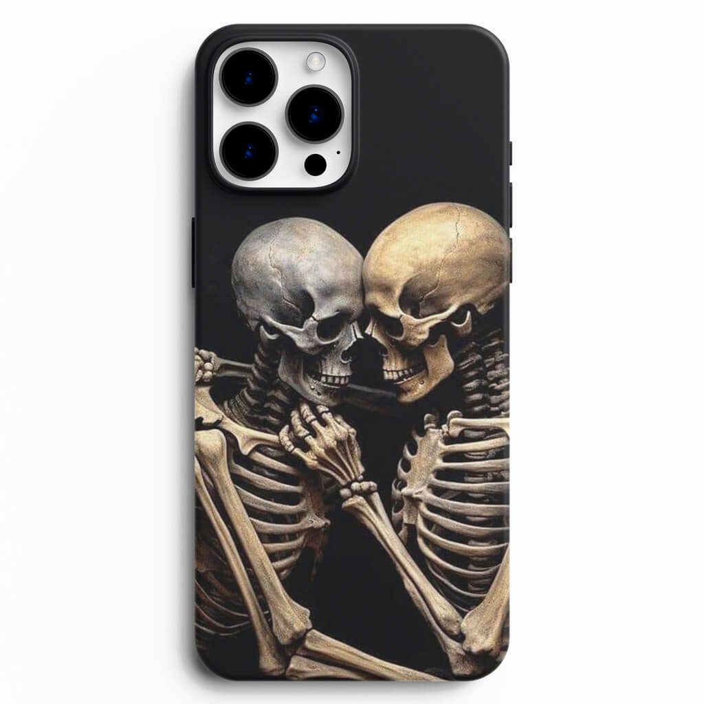 Sevgili İskeletler Tasarımlı Telefon Kılıfı