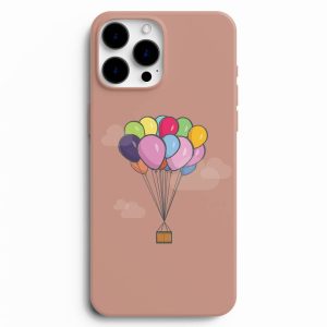 Uçan Balonlar Tasarımlı Telefon Kılıfı