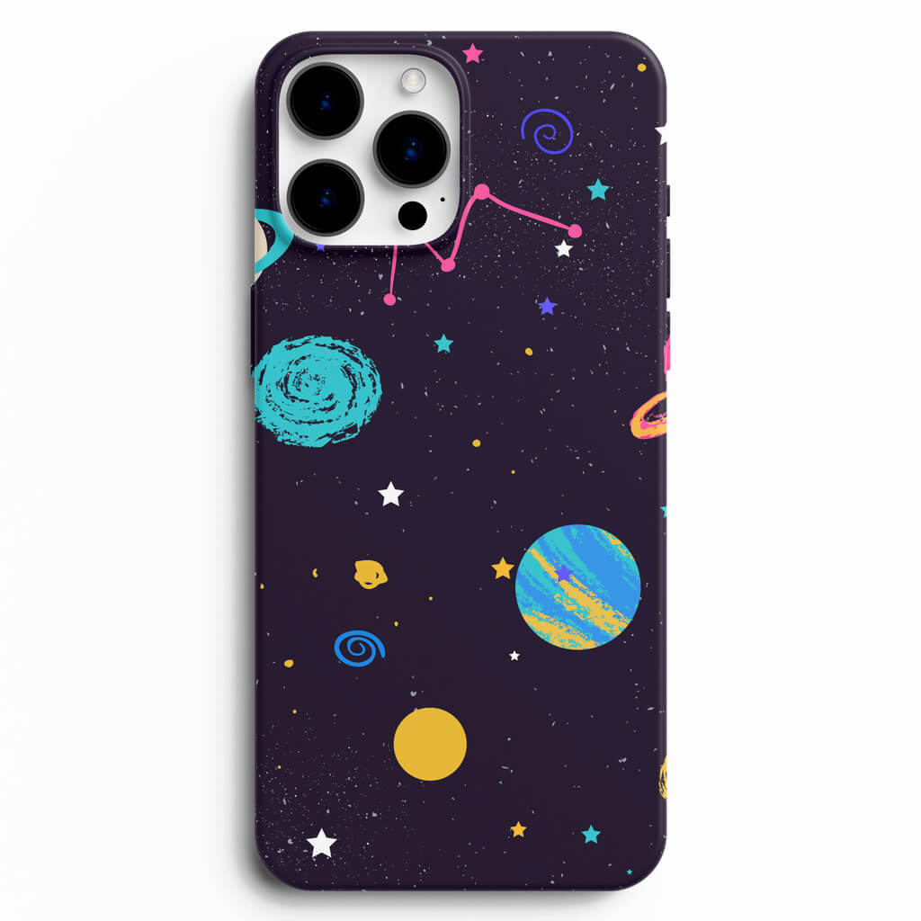 Uzay Ve Gezegen Temalı Telefon Kabı