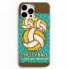 voleybol topu temali telefon kilifi