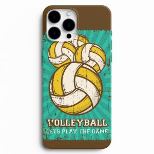 Voleybol Topu Temalı Telefon Kılıfı