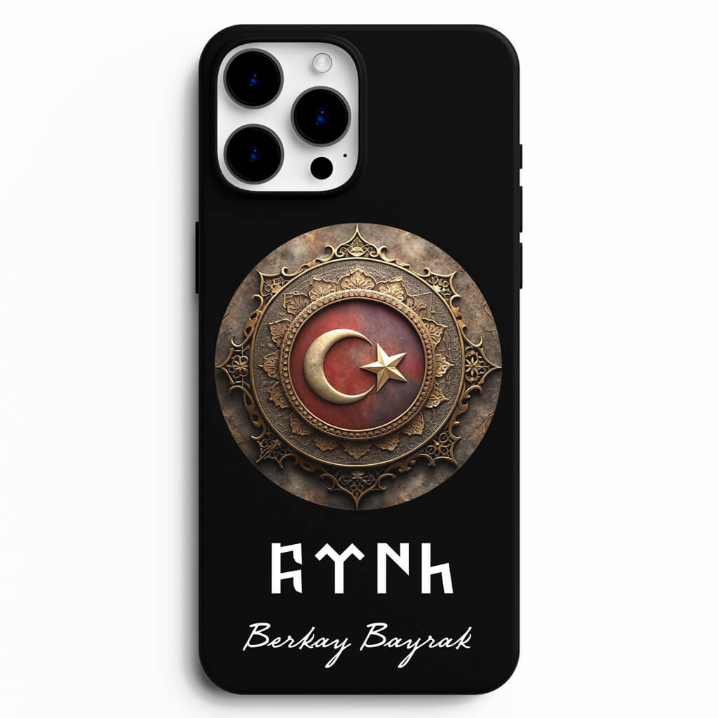 Ay Yıldız Baskılı Kişiye Özel Telefon Kabı