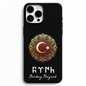 Ay Yıldız Baskılı Özel Tasarım Telefon Kılıfı