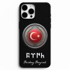 bayrak tasarimli kisiye ozel telefon kabi