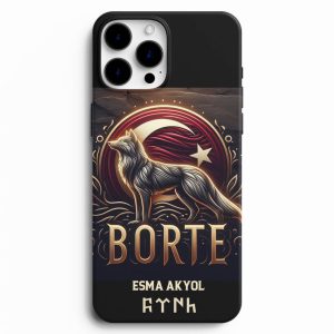 Börte Tasarımlı Ülkücü Telefon Kılıfı