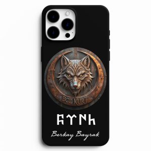 Bozkurt Resimli Kişiye Özel Telefon Kabı