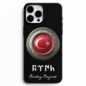 Kişiye Özel Ay Yıldız Tasarımlı Telefon Kabı