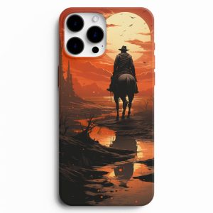 Kovboy Baskılı Özel Tasarım Telefon Kabı