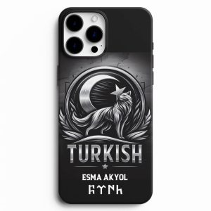 Kurt Baskılı Turkish Tasarımlı Telefon Kılıfı
