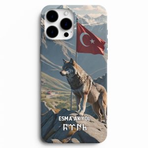 Kurt Resimli Kişiye Özel Cep Telefonu Kılıfı