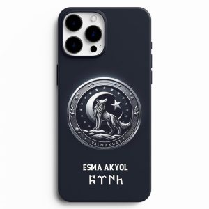 Kurt Uluması ve Bayrak Baskılı Telefon Kabı
