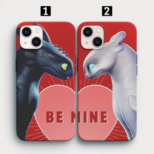 Be Mine Dişsiz Ejderha İkili Telefon Kılıfı