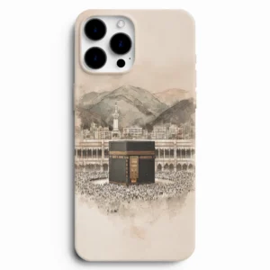 Kâbe manzaralı telefon kılıfı
