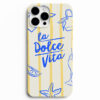 La Dolce Vita desenli silikon lansman telefon kılıfı